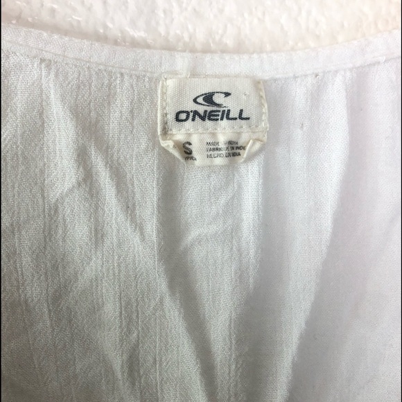 O’Neill White Bell Sleeve Top - Picture 4 of 6